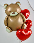 Teddy Bear Balloon Bouquet